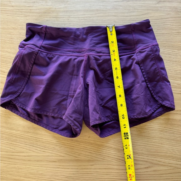 Lululemon Purple Running Shorts - Picture 3 of 7